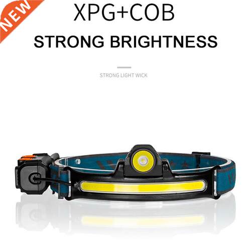 2022 New Release Induction Headlamp XPG+COB LED Head Lamp