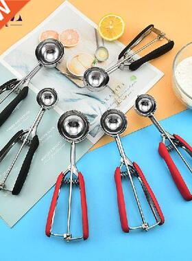 Size Ice Cream Scoop Stainless Steel Spring Handle