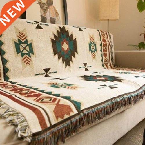 Sofa Hanging Tapestry Plaid Throw Knit Crochet Soft