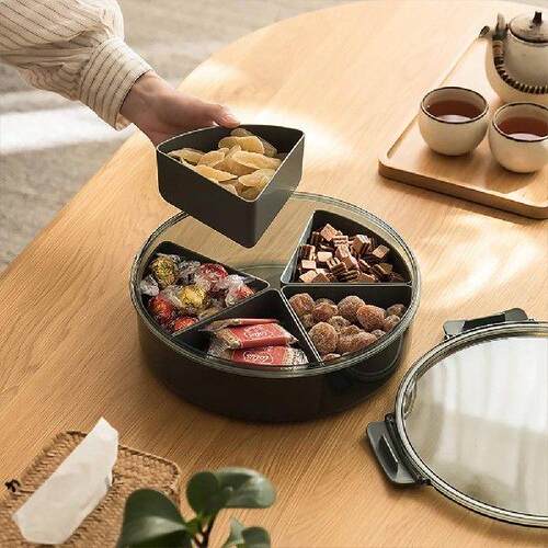 Household Storage Box Dried Fruit Candy Nuts Storage Snack