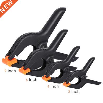 Woodworkng Sprng Clamps 3/4 /6/9 nch Plastc Nylon Carpen