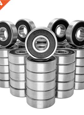 50Pcs/Set 608 2RS Ball Bearing ABEC-5 8X22X7 mm Deep Groove