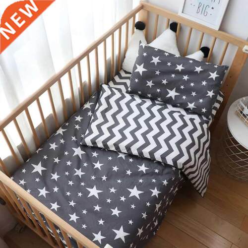 Pcs Baby Bedding Set For Newborns Star Pattern Kid Bed Line