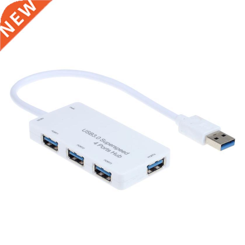 Powered 3.0 HUB 4 Port USB Compct Hub dpter For PC Lptop