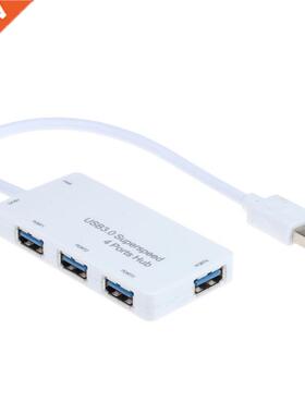 Powered 3.0 HUB 4 Port USB Compct Hub dpter For PC Lptop
