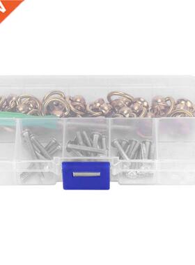 Rivets Craft Supplies Buckle Handle Connector with 360 Degre