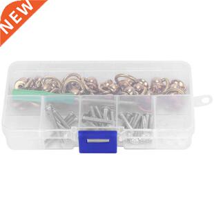 Rivets Craft Supplies Buckle Handle Connector with 360 Degre