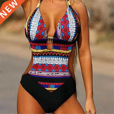 Hot Women Girl Lady Swimwear One-Piece Costume Bandage Backl