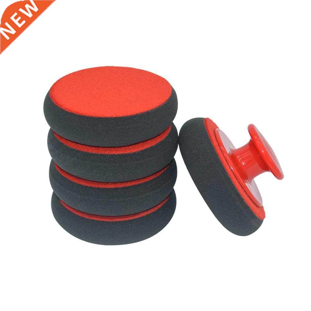 6Pcs/Set Car Waxing Sponge High Density Buffing Wipe Polishe