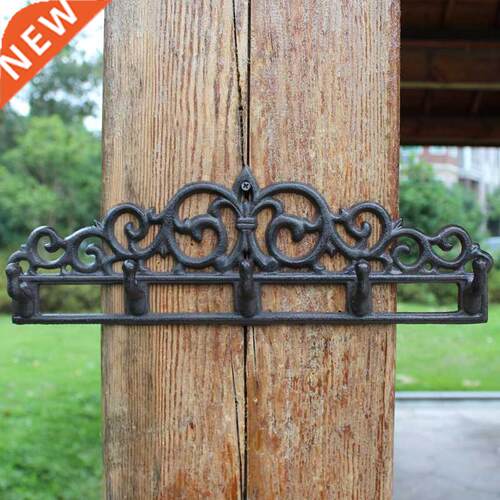 European Vintage Fleur De lis Design Home Decor Cast Iron W