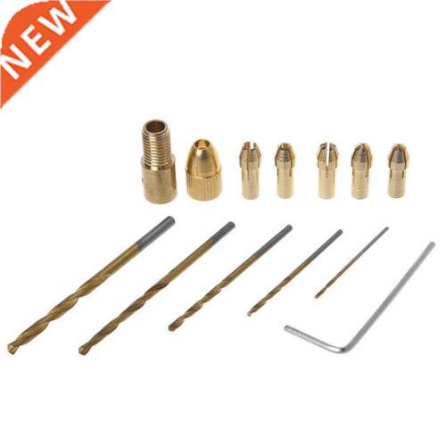 12Pcs/set 0.5-m Electric Hand Press Drilling Micro Twist D