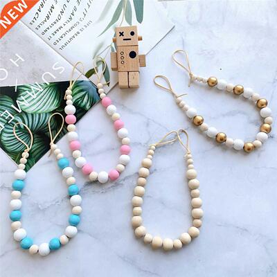 Curtain Tiebacks Home Wood Beaded Straps Blind Cord