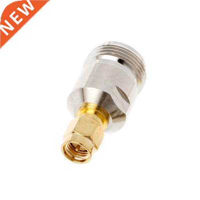 Female Jack to SMA Male Plug RF Coax Adapter Convertor Strai