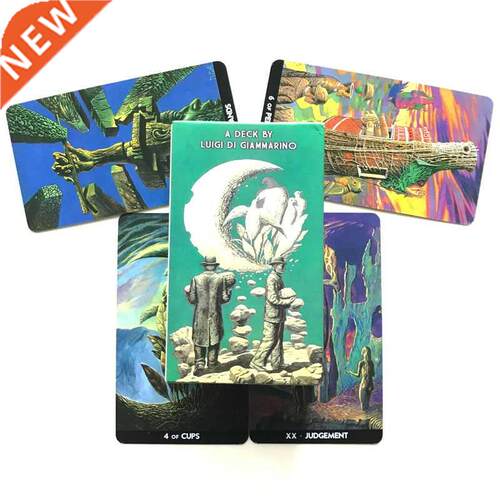 Tarot 78 Card Surrealist Oracle Cards Leisure Entertainment