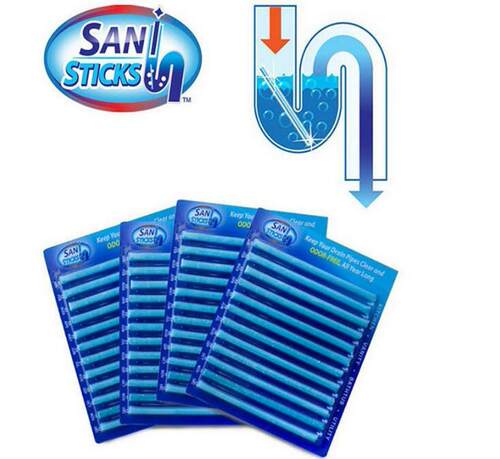 12Pcs/set Sani Sticks Oil Decontamination Kitchen Toilet