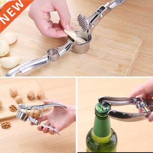 Imitating Stainless Steel Multifunction Garlic Press Crusher