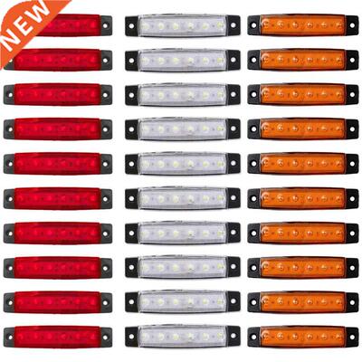 10Pcs Truck Trailer Side Marker Indicators light Car Signal