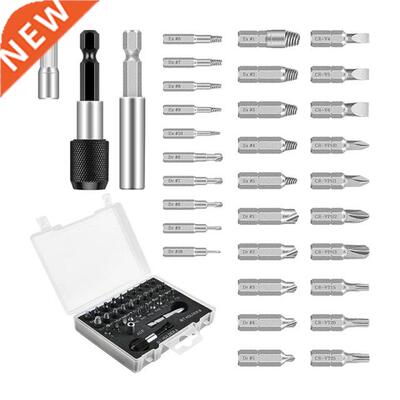 Damaged Screw Extractor Set 33 Pcs Stripped Screw Extractor