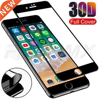 30D Full Cover Tempered Glass iPhone 7 8 Plus Screen Protec