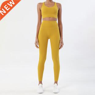 SOISOU New Yoga Set Women's Trasuit Gym Fitness Set Woman