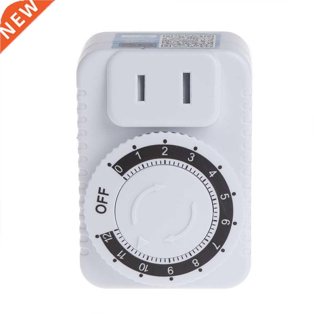 AC 220V 12 Hour Energy-saving Mechanical Wall Plug Switch Ti