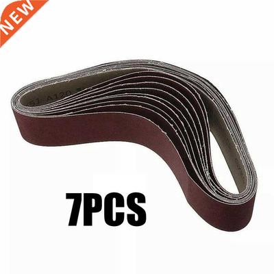 7Pcs 50x686mm Sandng Belts 120 240 320 400 600 800 1000 Gr
