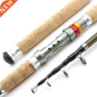 2.1m 2.4m 2.7m 3.0m 3.6m Telescopic Fishing Rod carbon woode