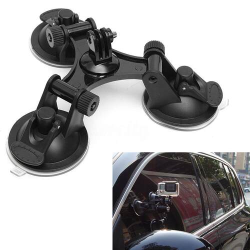 Mini Action Camera Suction Cup for GoPro Hero 8 7 5 Black SJ