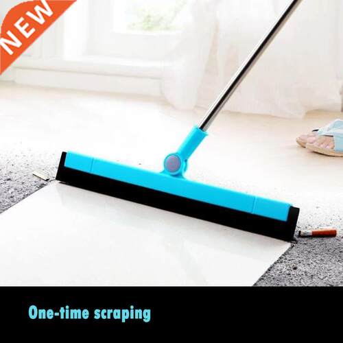 Window Wiper Scraper 180 Degrees Rotatable Hand Push Mop Swe