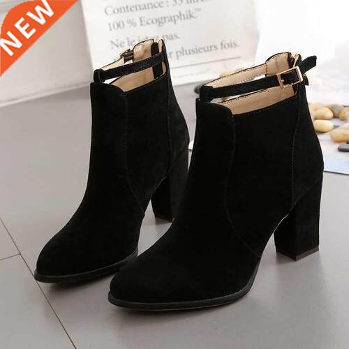 comemore Women's Shoes Autumn Winter Fashion Woman High Heel