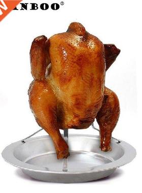 ORGANBOO 1PC BBQ Non-Stick Chicken Duck Stand Rack