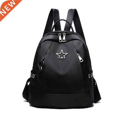 New Fashion Women Backpack Large-Capacity Black Female Shoul