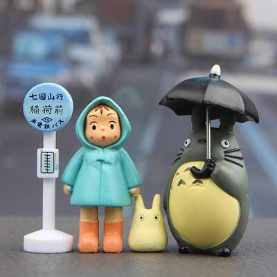 1Set Anime My Neighbor Totoro Action Figure Toy Hayao Miyaza