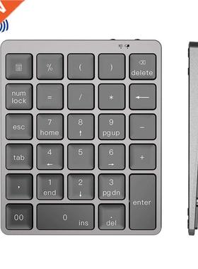 Bluetooth Numeric Keypad Protable Aluminium Alloy Wireless K
