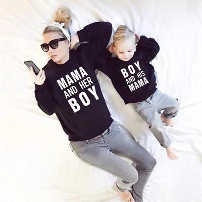 Mother And Son Daughter Matching Outfits Mommy And Me Clothe