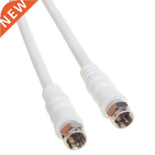 6.7 Ft Coaxial TV Antenna Cable White