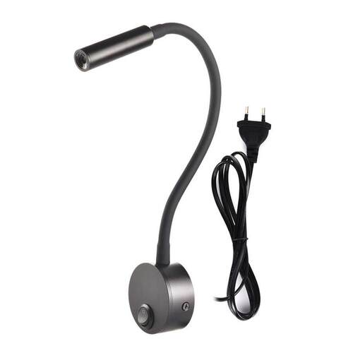 Wall Lmap Sconces Clamp light 3W Bedroom Lamp on/off Switch
