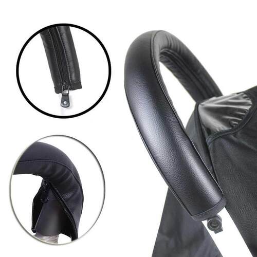 Pram Stroller Accessories PU Leather Baby Stroller Armrest P