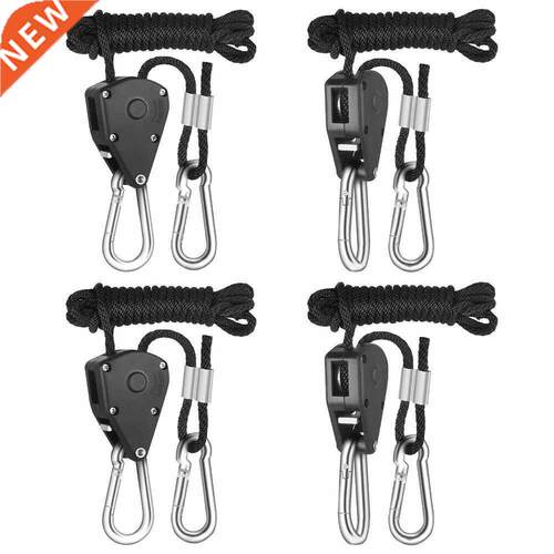 4pcs/2pcs Pulley Ratchets Kayak And Canoe Boat Bow Stern Rop