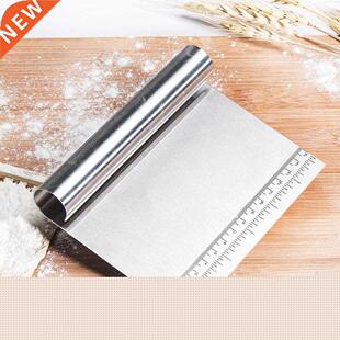 Steel Cake Scraper Pastry Cutters Baking Cake Cooking Dough