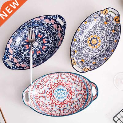 Pan ceramic cheese baked FanPan grilled fish dish ears dish