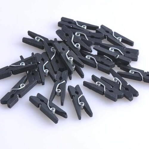Wooden Clothespin Clips Office Party Decoration Accessories