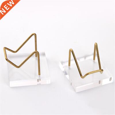 1 PC Acrylic Display Stand Geode Minerals Relics Rocks