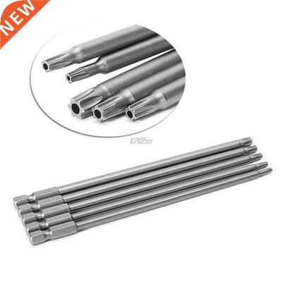 5 Pcs/Set 150mm T10-T0 Long Magnetic Torx Electric Screwdri