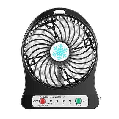 Mini Portable Fan Usb Rechargeable Air Cooler 4-inch