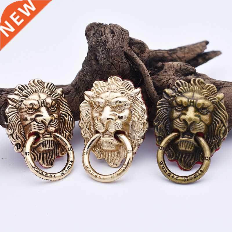 Lion Mobile Phone Ring Bracket Full Metal Plating Retro Wind