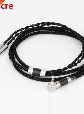 8 Core Hephone Earphone Cable For Denon AH-D600 D7100 Hifi