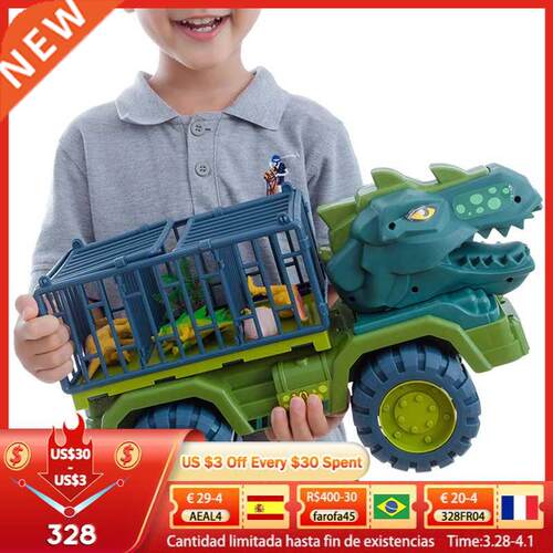 Children's Dinosaur Toy Car Large Engineering Vehicle Mo