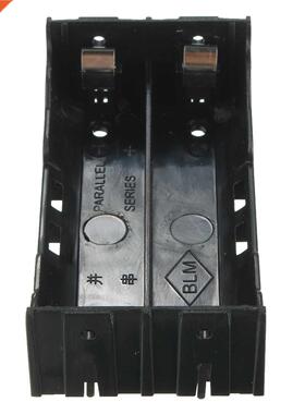10x Holder Box Case Black for 2x 13.7V 18650 Battery