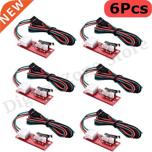 6Pcs Endstop Switch For Arduino End stop Limit Switch+ Cable